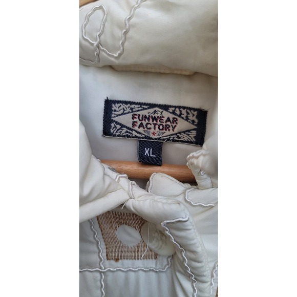 Funwear Factory Quilted Hooded Puffer Jacket w/Sequin Accents - Picture 7 of 11